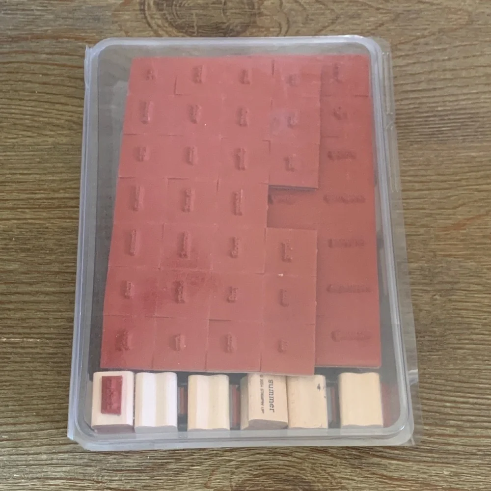 Stampin’ Up! Rubber Stamp Set Everyday Flexible Phrases Set of 56